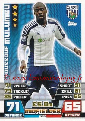 N° 339 - Youssouf MULUMBU (2006-09, PSG > 2014-15, West Bromwich Albion, Ang)