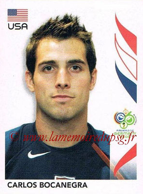2006 - Panini FIFA World Cup Germany Stickers - N° 344 - Carlos BOCANEGRA (États Unis)