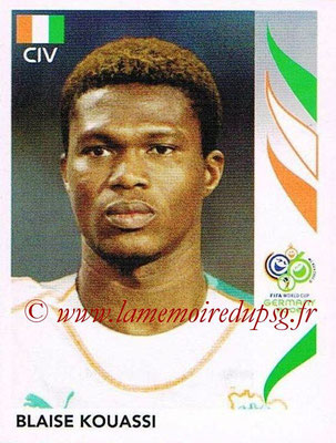 2006 - Panini FIFA World Cup Germany Stickers - N° 194 - Blaise KOUASSI (Côte d' Ivoire)