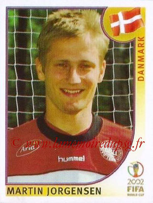 2002 - Panini FIFA World Cup Stickers - N° 092 - Martin JORGENSEN (Danemark)