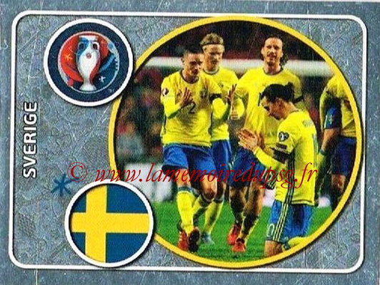 Panini Euro 2016 Stickers - N° 463 - Équipe de Suède