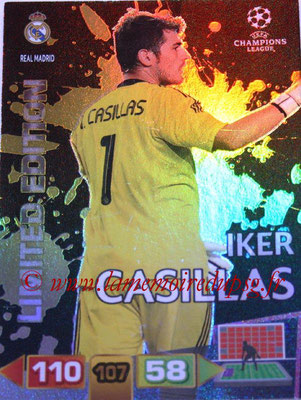 2011-12 - Panini Champions League Cards - N° LE37 - Iker CASILLAS (Real Madrid CF) (Limited Edition)