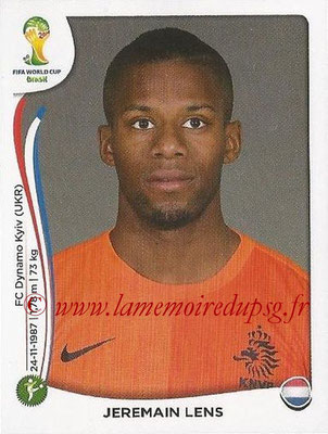 2014 - Panini FIFA World Cup Brazil Stickers - N° 143 - Jeremain LENS (Pays-Bas)