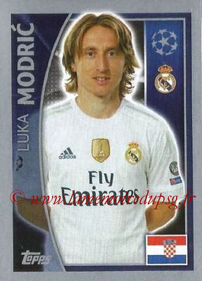 2015-16 - Topps UEFA Champions League Stickers - N° 038 - Luka MODRIC (Real Madrid CF)