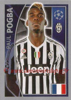 2015-16 - Topps UEFA Champions League Stickers - N° 243 - Paul POGBA (Juventus FC)