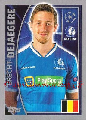 2015-16 - Topps UEFA Champions League Stickers - N° 545 - Brecht DEJAEGERE (KAA Gent)