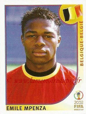 2002 - Panini FIFA World Cup Stickers - N° 565 - Emile MPENZA (Belgique)