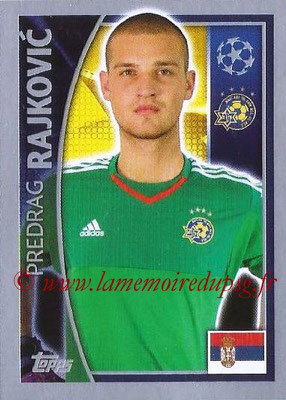 2015-16 - Topps UEFA Champions League Stickers - N° 495 - Predrag RAJKOVIC (Maccabi Tel-Aviv FC)