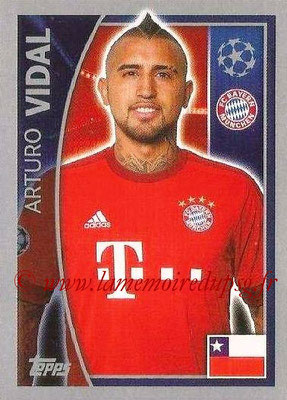 2015-16 - Topps UEFA Champions League Stickers - N° 386 - Arturo VIDAL (FC Bayern Munich)