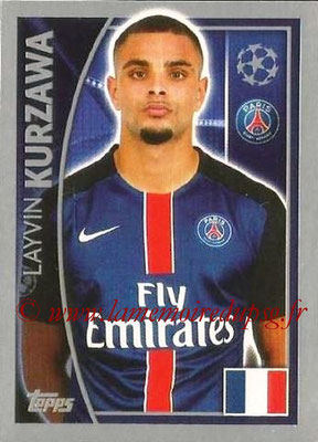 2015-16 - Topps UEFA Champions League Stickers - N° 020 - Layvin KURZAWA (Paris Saint-Germain)