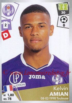 2017-18 - Panini Ligue 1 Stickers - N° 470 - Kevin AMIAN (Toulouse) 
