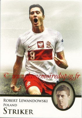 2013 - Futera World Football Unique - N° 084 - Robert LEWANDOWSKI (Pologne) (Striker)