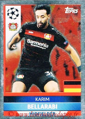 2016-17 - Topps UEFA Champions League Stickers - N° LEV 3 - Karim BELLARABI (Bayer 04 Leverkusen)