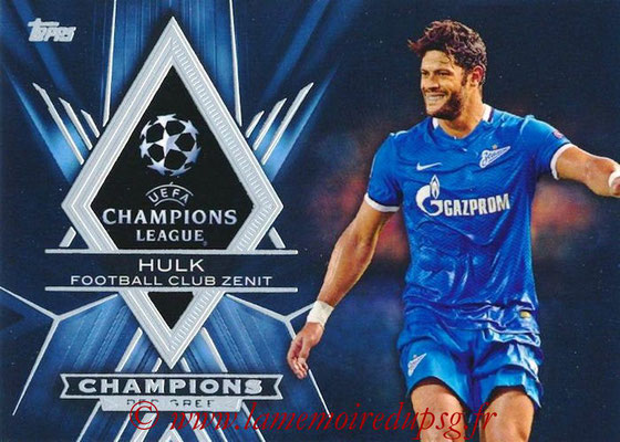 2015-16 - Topps UEFA Champions League Showcase Soccer - N° CP-H - HULK (FC Zenit) (Champions Pedigree)