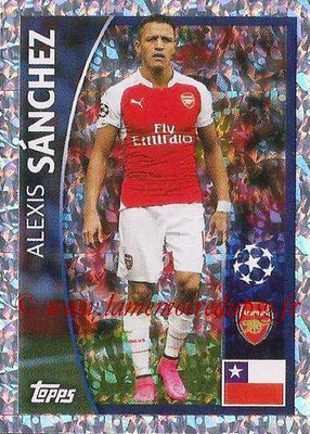 2015-16 - Topps UEFA Champions League Stickers - N° 370 - Alexis SANCHEZ (Arsenal FC)