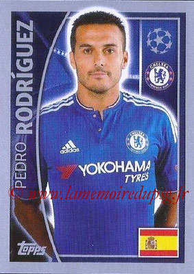 2015-16 - Topps UEFA Champions League Stickers - N° 461 - Pedro RODRIGUEZ (Chelsea FC)