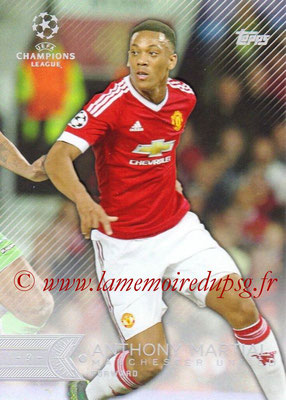 2015-16 - Topps UEFA Champions League Showcase Soccer - N° 040 - Anthony MARTIAL (Manchester United FC)