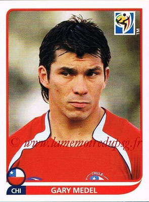 2010 - Panini FIFA World Cup South Africa Stickers - N° 623 - Gary MEDEL (Chili)