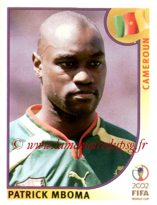 N° 382 - Patrick M'BOMA (1994-97, PSG > 2002, Cameroun)