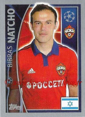 2015-16 - Topps UEFA Champions League Stickers - N° 125 - Bibras NATCHO (CSKA Moscou)