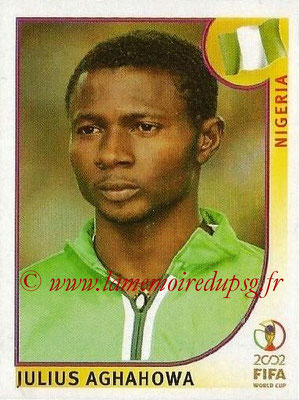 2002 - Panini FIFA World Cup Stickers - N° 420 - Julius AGHAHOWA (Nigéria)