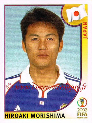 2002 - Panini FIFA World Cup Stickers - N° 540 - Hiroaki MORISHIMA (Japon)