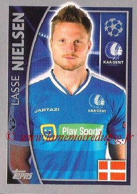 2015-16 - Topps UEFA Champions League Stickers - N° 539 - Lasse NIELSEN (KAA Gent)