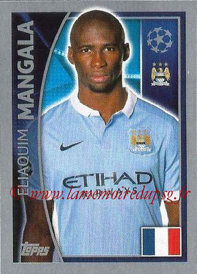 2015-16 - Topps UEFA Champions League Stickers - N° 252 - Eliaquim MANGALA (Manchester City FC)