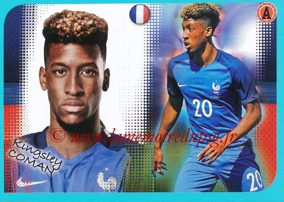2016-17 - Panini Ligue 1 Stickers - N° P15 - Kingsley COMAN (Poster Equipe de France)