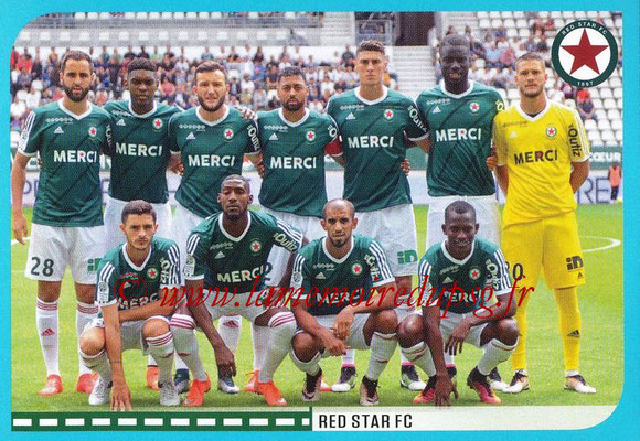 2016-17 - Panini Ligue 1 Stickers - N° 896 - Equipe Red Star