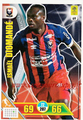 2017-18 - Panini Adrenalyn XL Ligue 1 - N° 069 - Ismaël DIOMANDE (Caen)