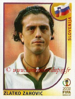 2002 - Panini FIFA World Cup Stickers - N° 128 - Zlatko ZAHOVIC (Slovénie)