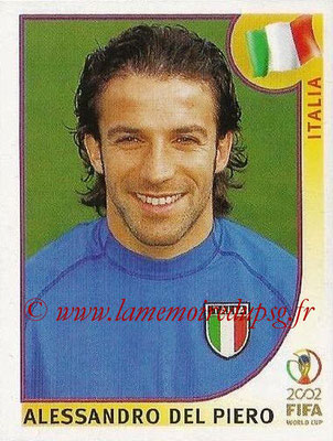 2002 - Panini FIFA World Cup Stickers - N° 471 - Alessandro Del PIERO (Italie)