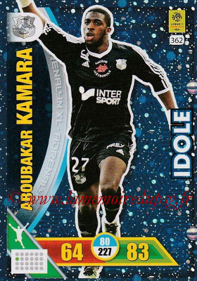 2017-18 - Panini Adrenalyn XL Ligue 1 - N° 362 - Aboubakar KAMARA (Amiens) (Idole)