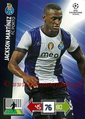 2012-13 - Adrenalyn XL champions League N° 203 - Jackson MARTINEZ (FC Porto)