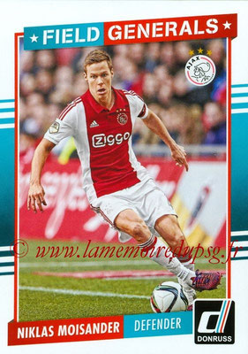 2015 - Panini Donruss Soccer - N° FG10 - Niklas MOISANDER (AFC Ajax) (Field Generals)