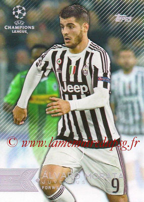 2015-16 - Topps UEFA Champions League Showcase Soccer - N° 086 - Álvaro MORATA (Juventus FC)