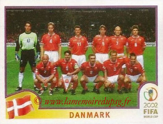 2002 - Panini FIFA World Cup Stickers - N° 079 - Equipe Danemark