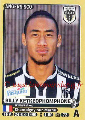 2015-16 - Panini Ligue 1 Stickers - N° 045 - Billy KETKEOPHOMPHONE (SCO Angers)
