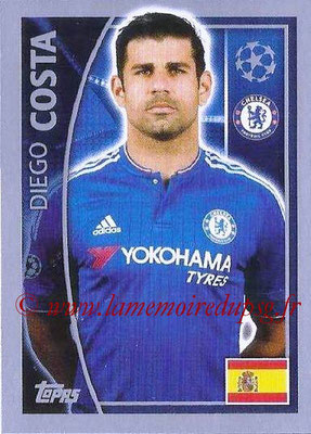 2015-16 - Topps UEFA Champions League Stickers - N° 460 - Diego COSTA (Chelsea FC)