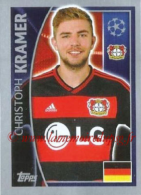 2015-16 - Topps UEFA Champions League Stickers - N° 326 - Christoph KRAMER (Bayer 04 Leverkusen)