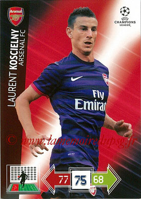 2012-13 - Adrenalyn XL champions League N° 014 - Laurent KOSCIELNY (Arsenal FC)