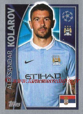 2015-16 - Topps UEFA Champions League Stickers - N° 253 - Aleksandar KOLAROV (Manchester City FC)