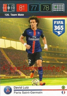 N° 126 - David LUIZ (Team Mate)