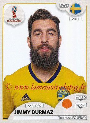 2018 - Panini FIFA World Cup Russia Stickers - N° 486 - Jimmy DURMAZ (Suede)