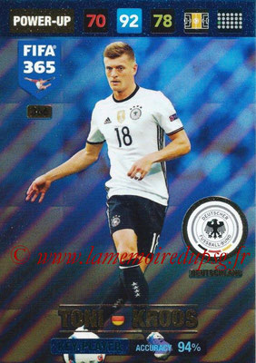 2016-17 - Panini Adrenalyn XL FIFA 365 - N° 366 - Toni KROOS (Allemagne) (Key Player)