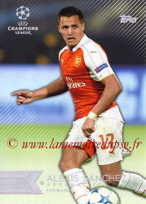 2015-16 - Topps UEFA Champions League Showcase Soccer - N° 144 - Alexis SANCHEZ (Arsenal FC)