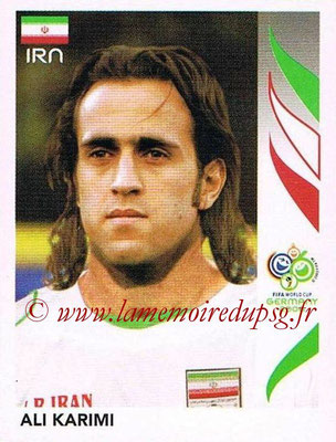 2006 - Panini FIFA World Cup Germany Stickers - N° 271 - Ali KARIMI (Iran)