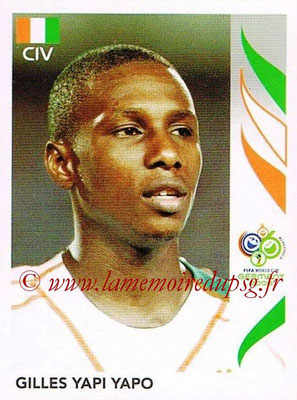 2006 - Panini FIFA World Cup Germany Stickers - N° 201 - Gilles YAPI YAPO (Côte d' Ivoire)