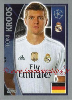 2015-16 - Topps UEFA Champions League Stickers - N° 039 - Toni KROOS (Real Madrid CF)